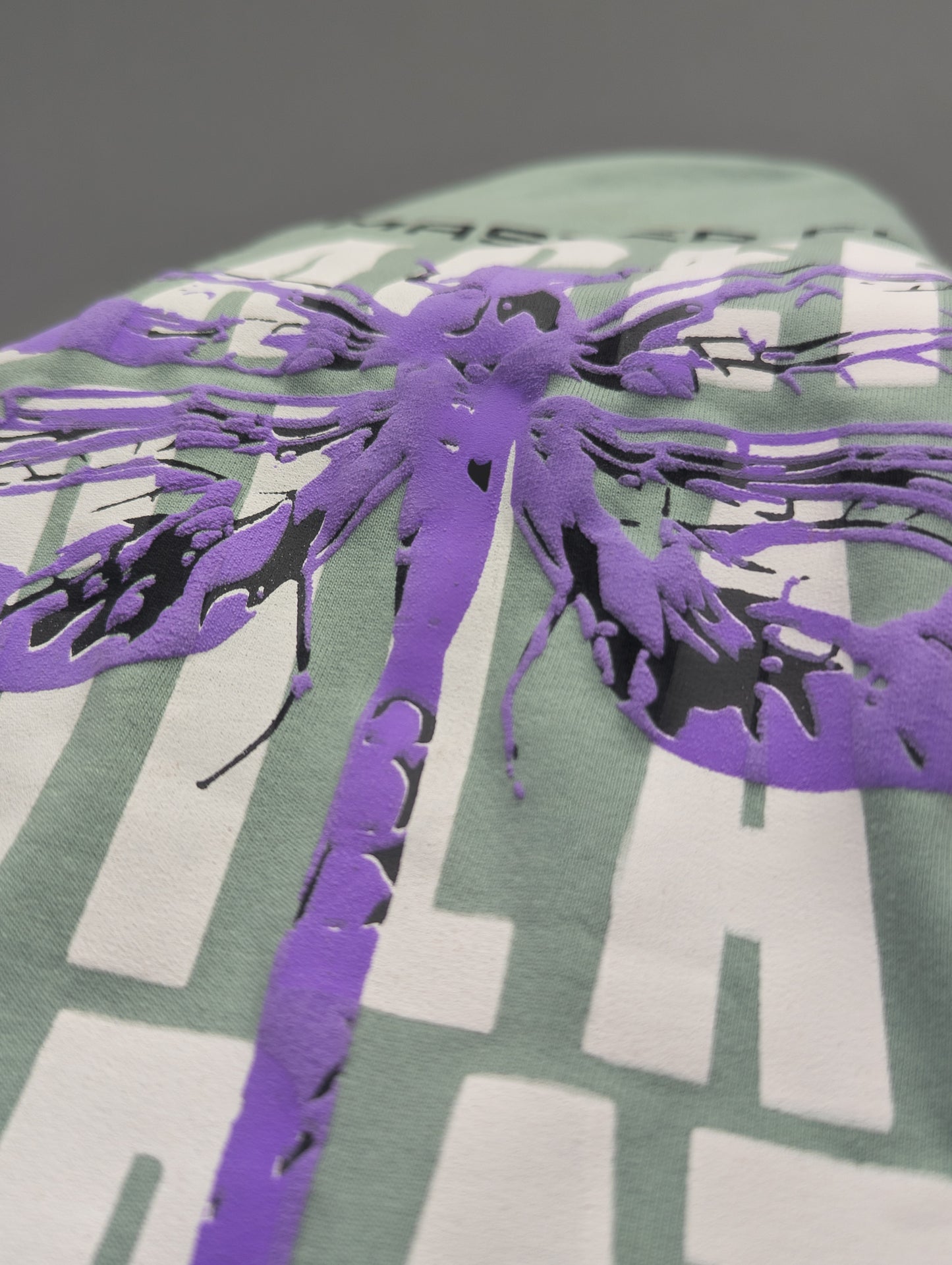 DRAGONFLY PUFF PRINTED UNISEX OVERSIZED DROP SHOULDER T-SHIRT