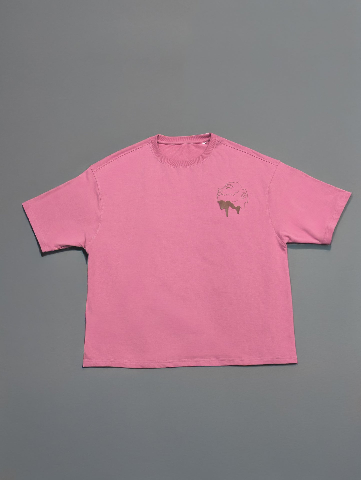 BORN OF CHAOS PUFF PRINTED UNISEX OVERSIZED DROP SHOULDER T-SHIRT