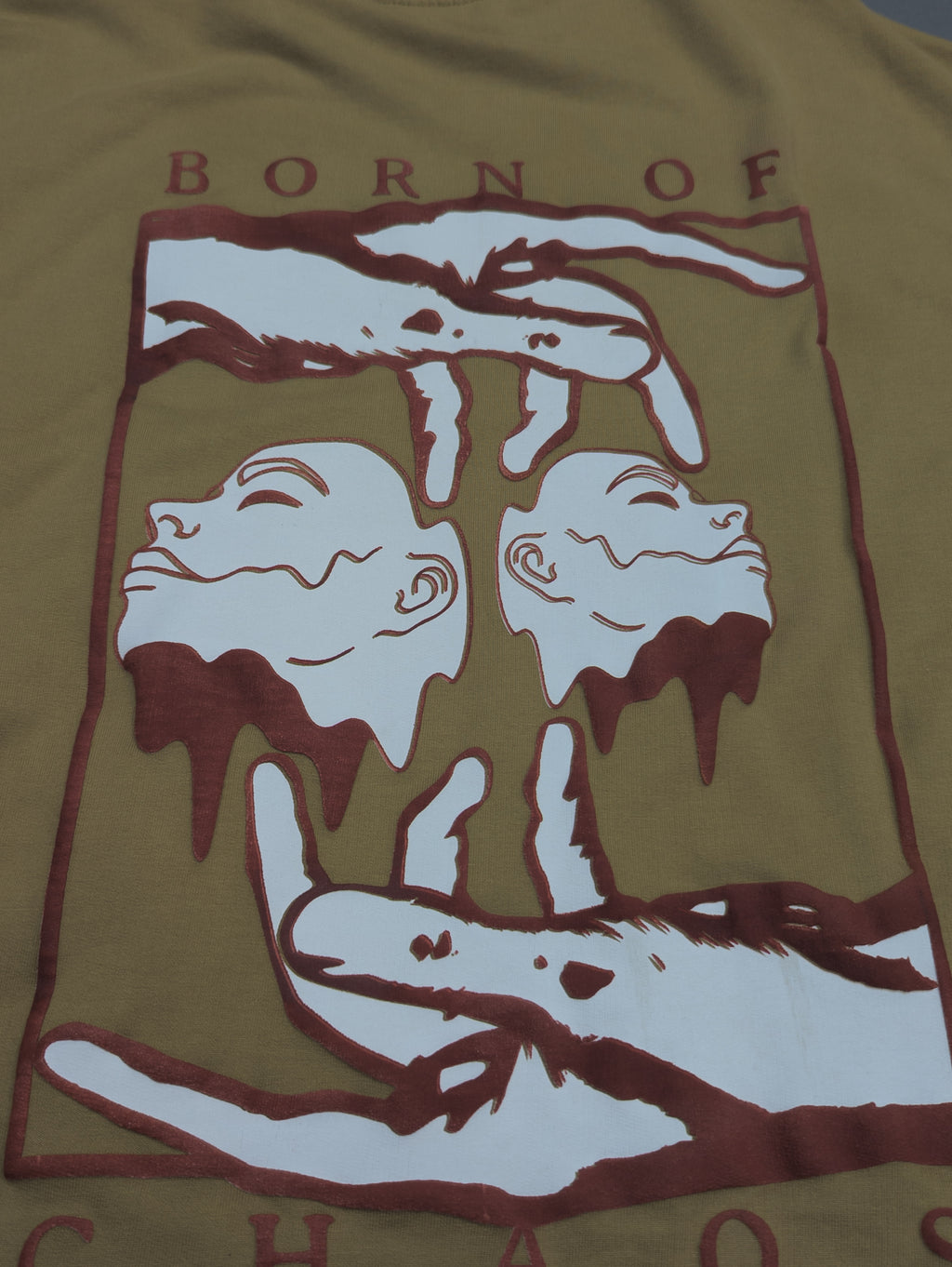 BORN OF CHAOS OVERSIZED T-SHIRT