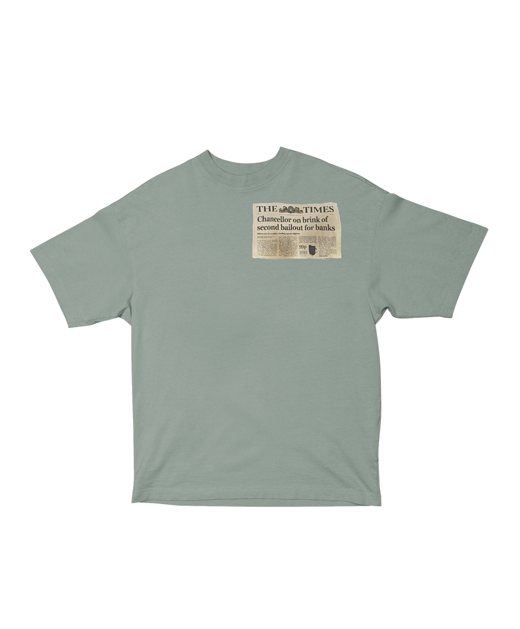 BITCOIN PATCHWORK OVERSIZED T-SHIRT
