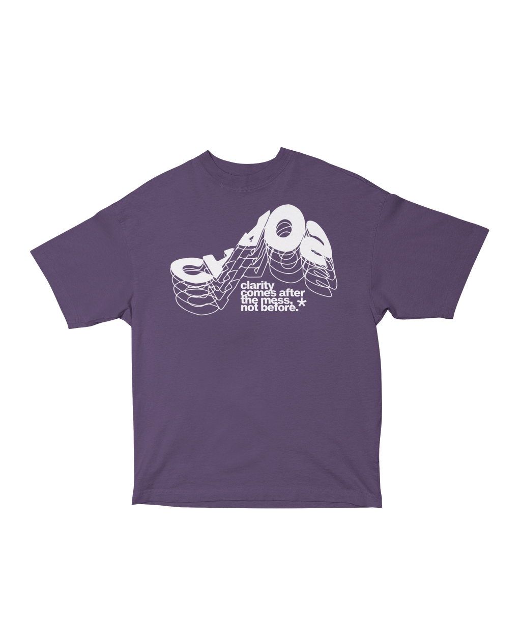 CHAOS CLARITY OVERSIZED T-SHIRT