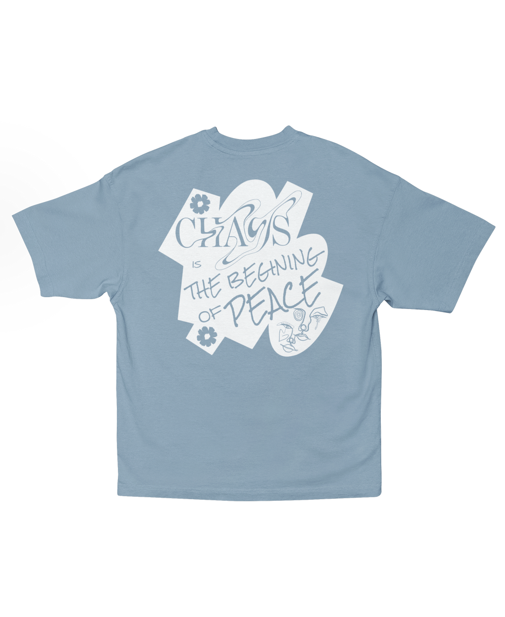 CHAOS PEACE OVERSIZED T-SHIRT