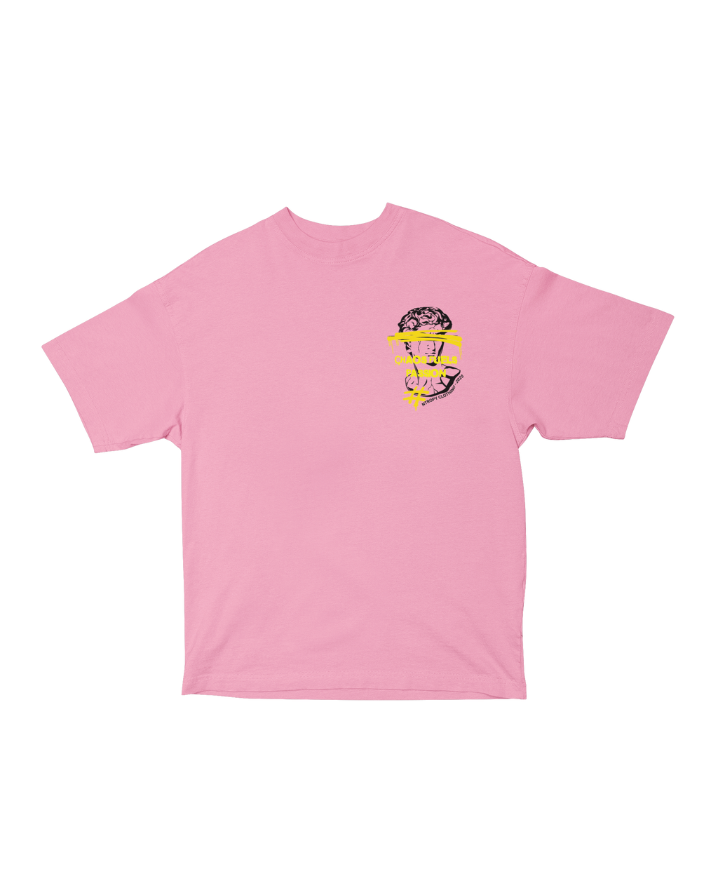 CHAOS FUEL PASSION OVERSIZED T-SHIRT