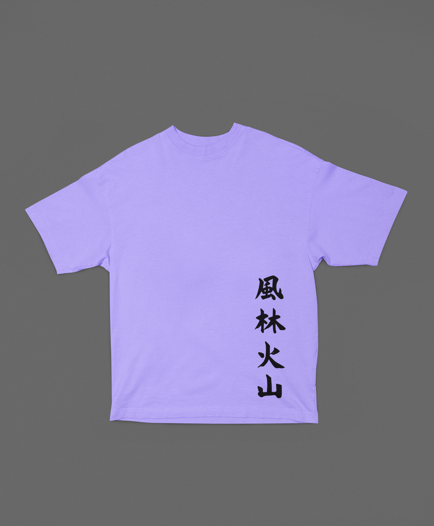 FURINKAZAN SAMURAI LAVENDER OVERSIZED T-SHIRT