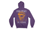 FIND PEACE IN CHAOS FLEECE HOODIE